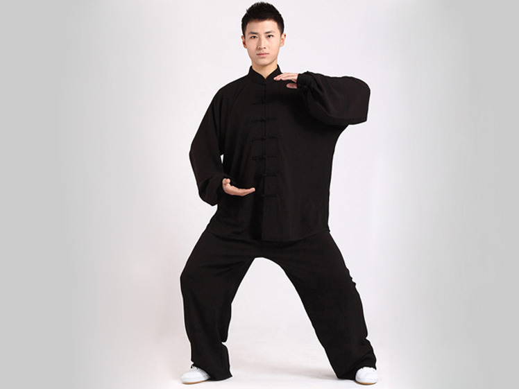 Tai Chi Clothing Uniform Black